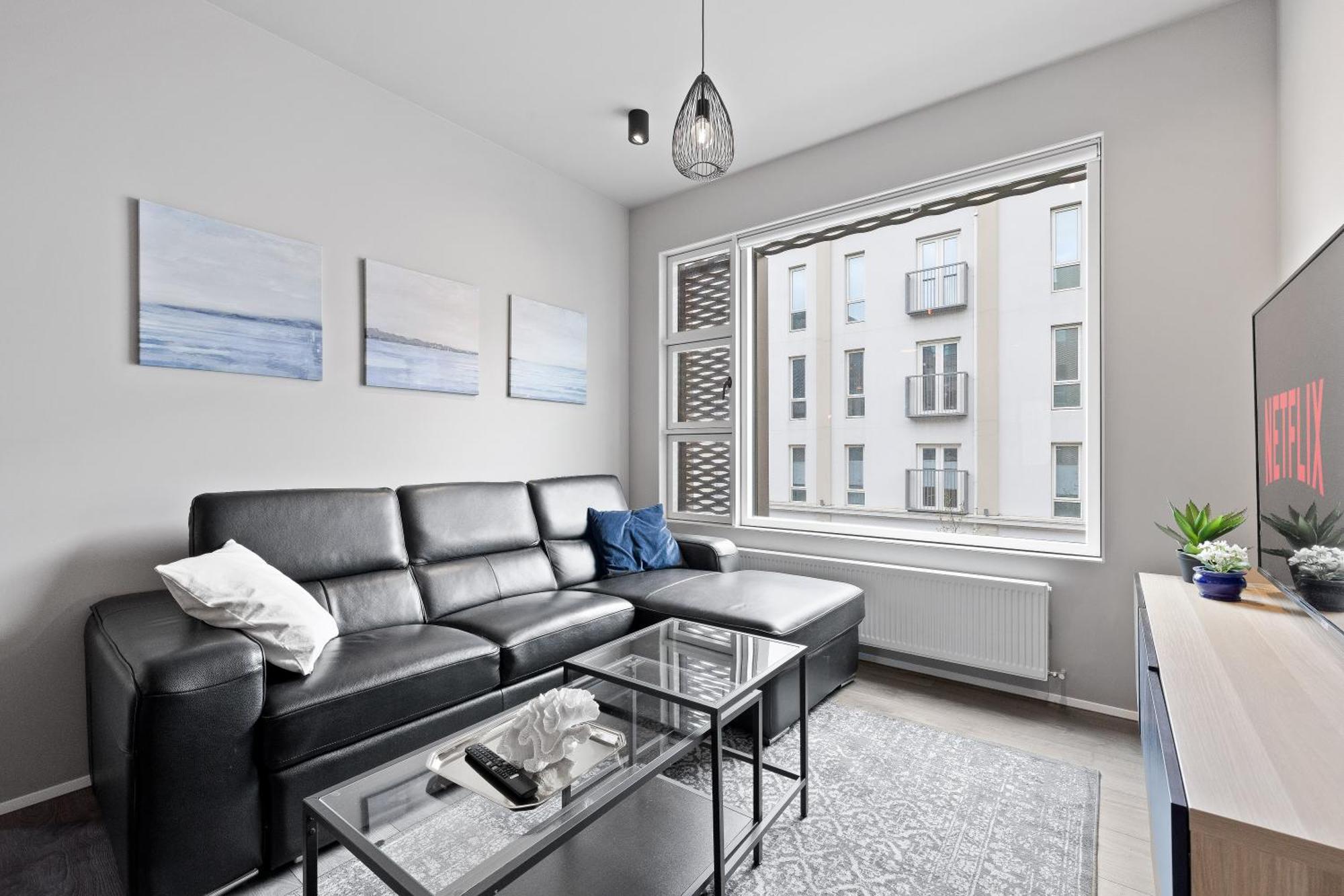 Vibrant Hafnatorg I Spacious Property With Expansive Garage Reykjavik Ngoại thất bức ảnh