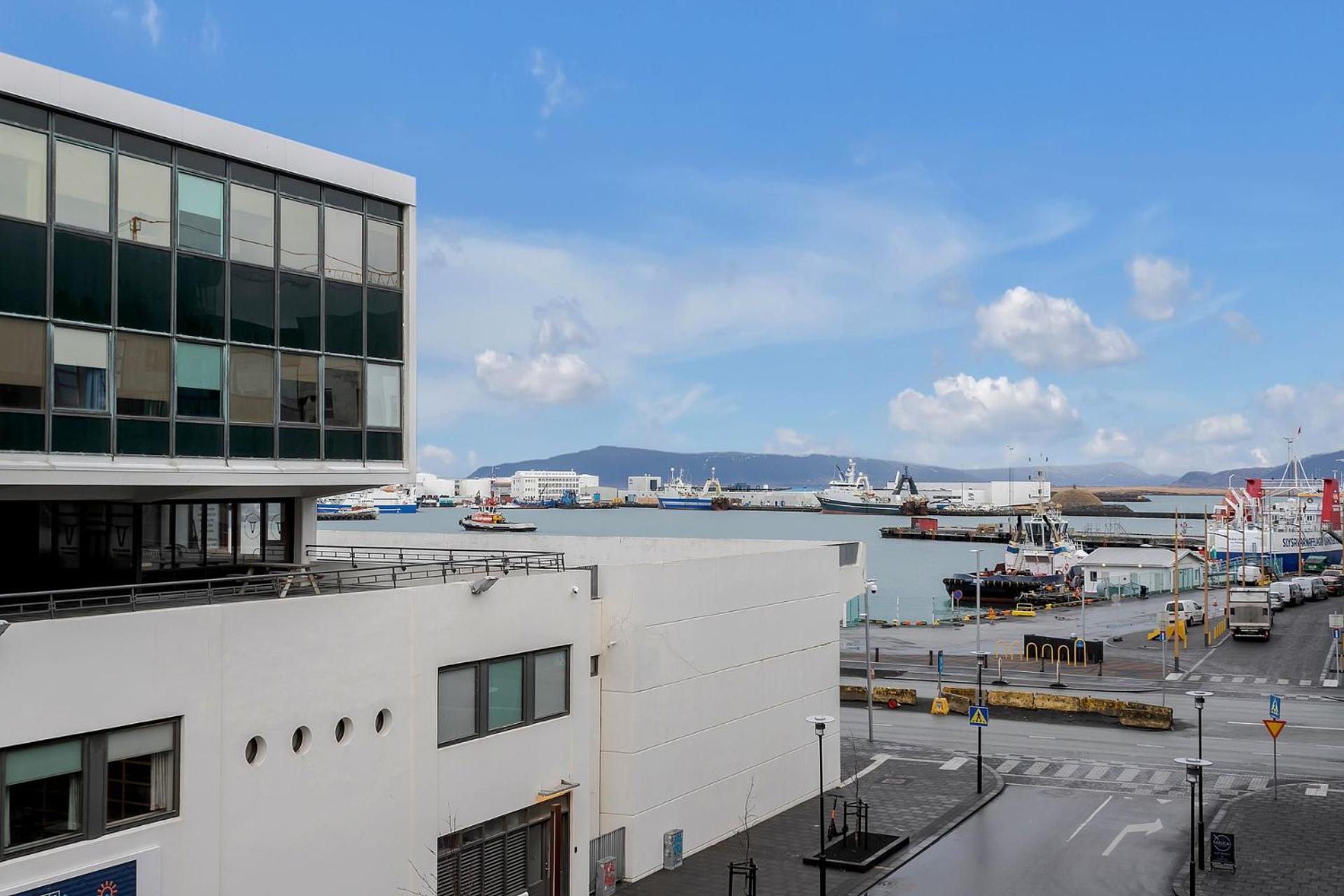 Vibrant Hafnatorg I Spacious Property With Expansive Garage Reykjavik Ngoại thất bức ảnh